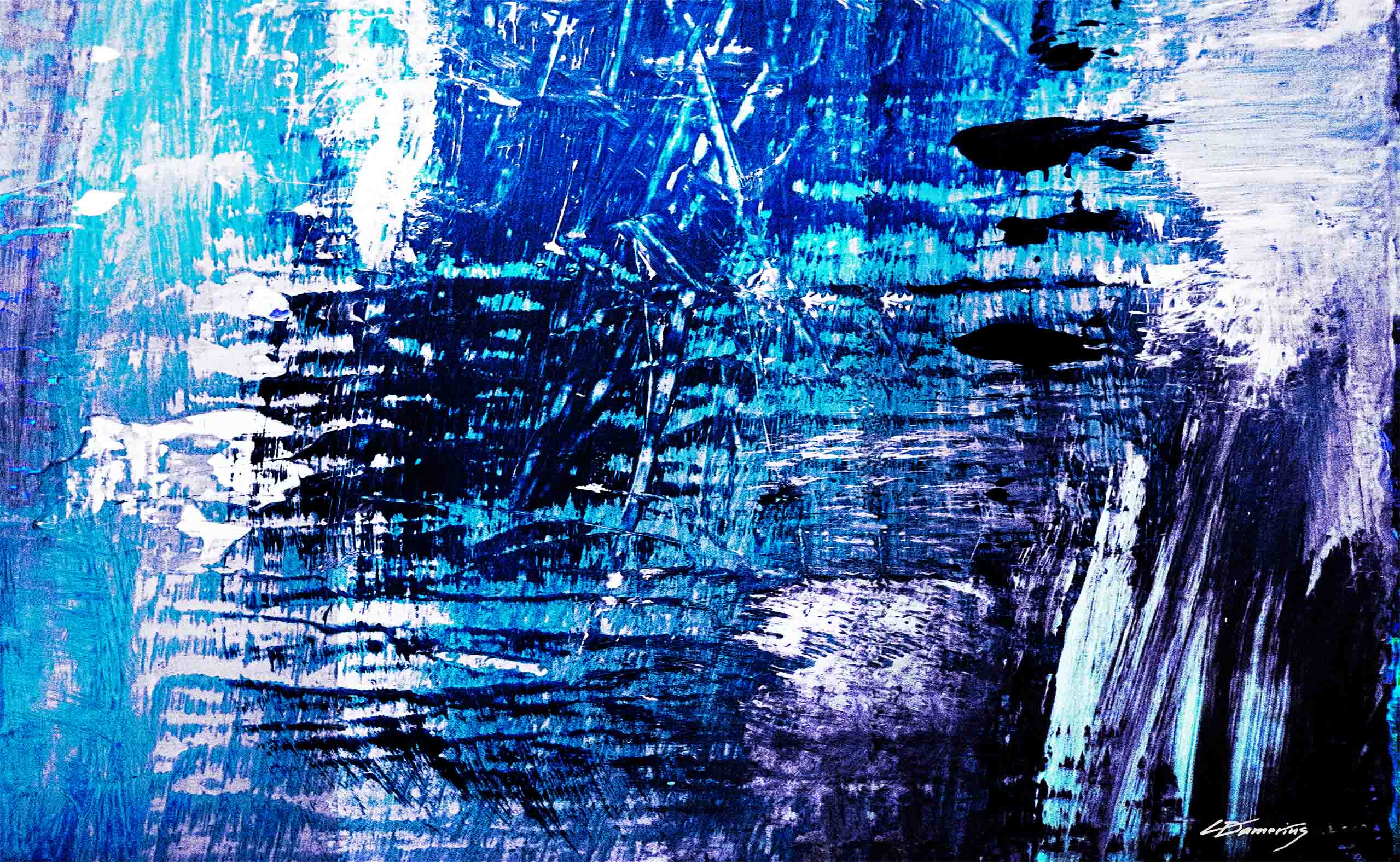 licht,blau,abstrakte malerei,struktur,christian damerius,