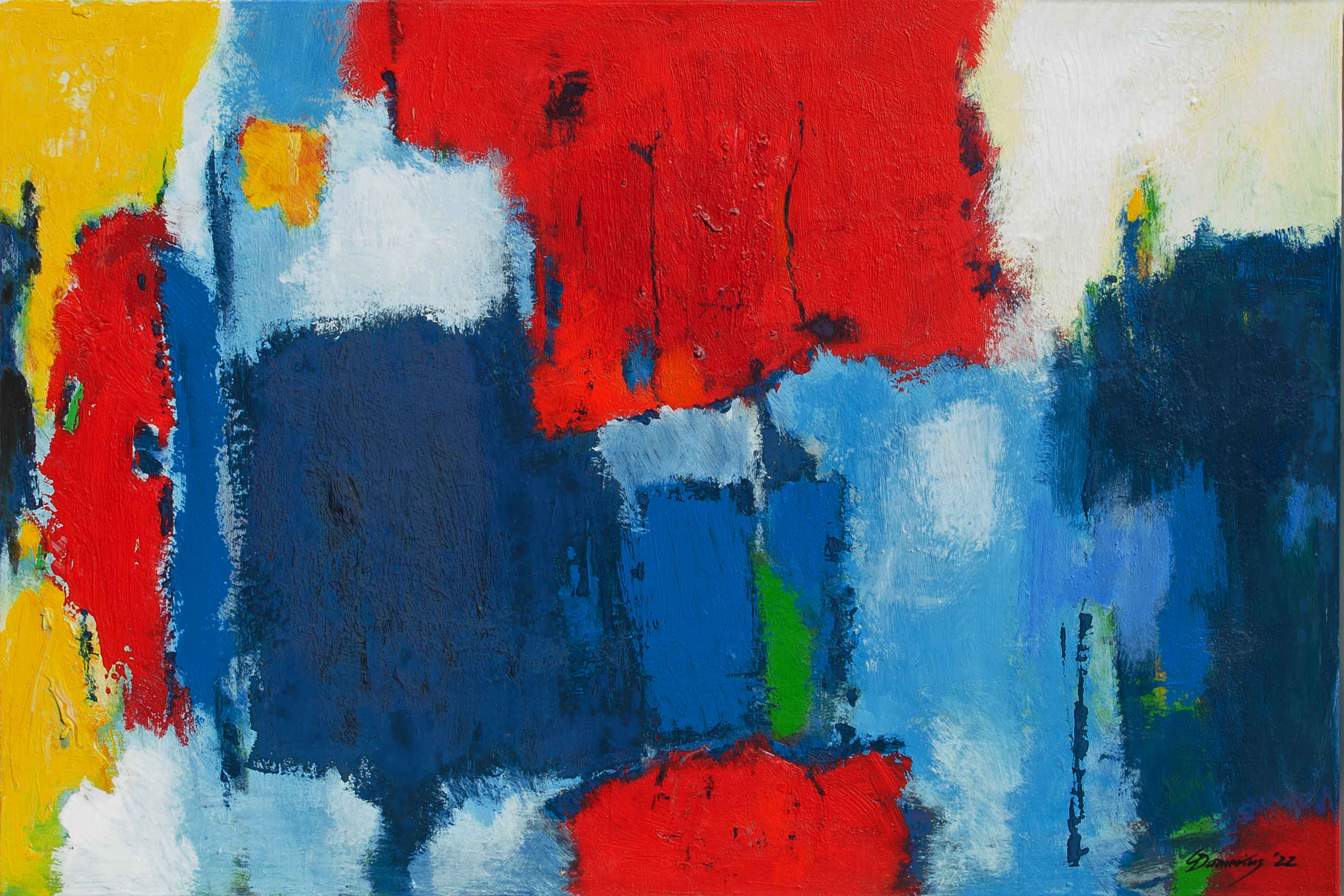 farbe,kraft,abstrakte malerei,christian damerius,kunstdrucke