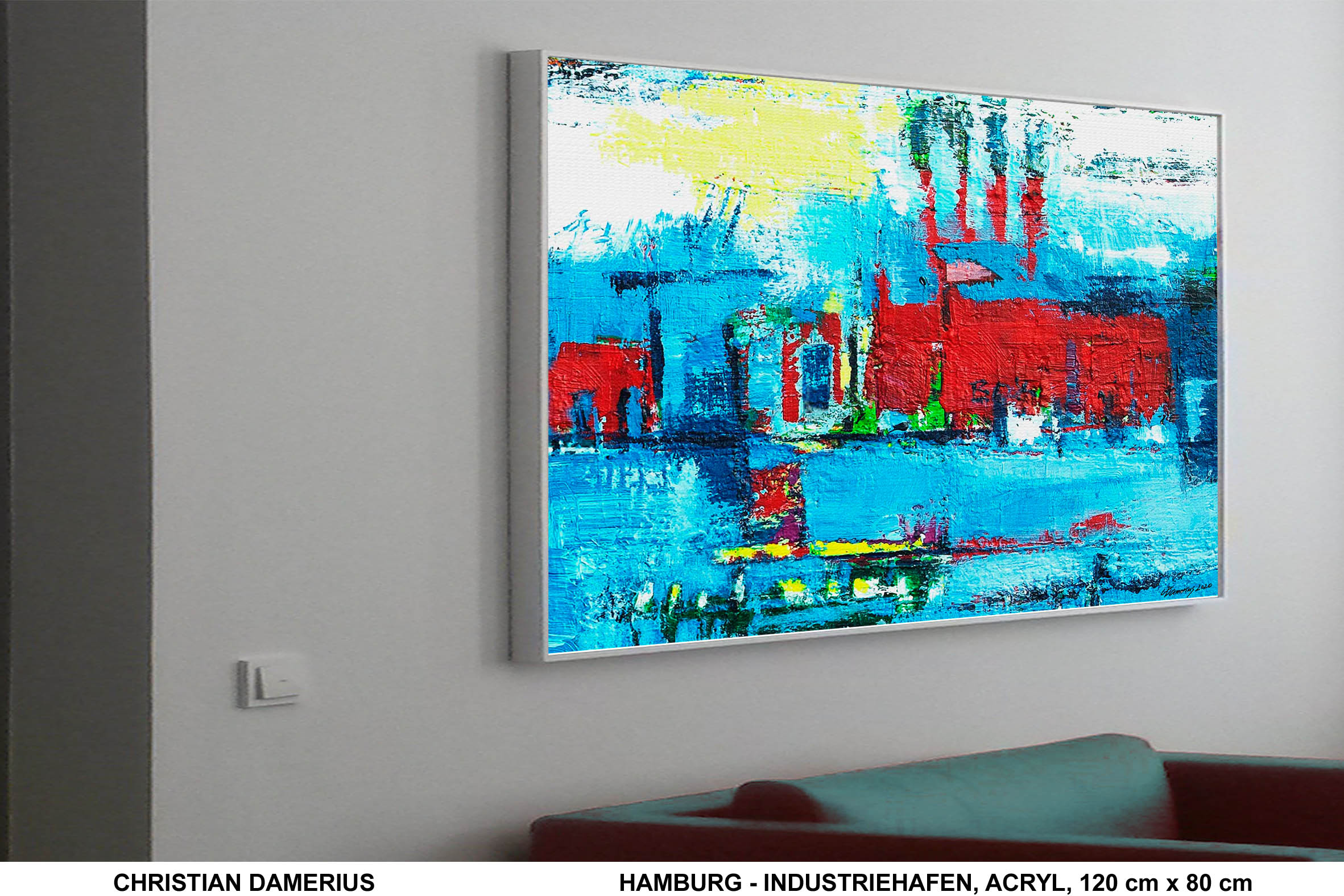 christian damerius moderne kunst malerei gemälde kunstdrucke hamburg industriehafen,christian damerius gemalte hamburgbilder,hamburger hafen gemälde kunstdrucke moderne deutsche kunst,hafenmalerei hamburg,reinbek,berlin,münchen,düsseldorf,köln,leipzig,dresden