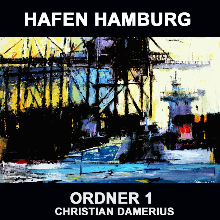 christian damerius,hafen hamburg, Moderne Kunstdrucke, Leinwanddrucke Kaufen, Moderne Bilder kaufen, Poster, Abstrakte Kunst, , Poster, Malerei