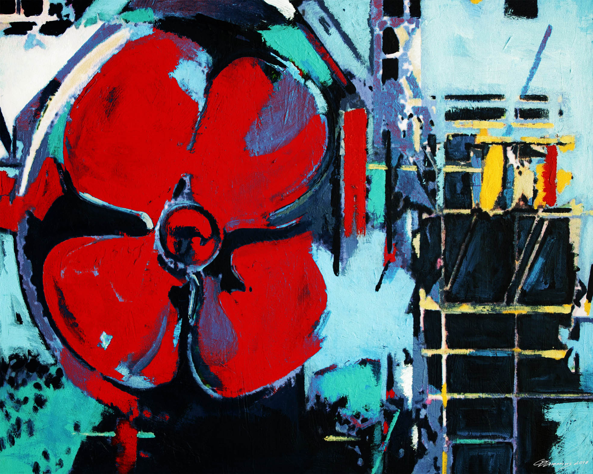 kunstdrucke hamburger hafen,christian damerius,hafen hamburg arbeit im dock 2,moderne Bilder für Büroräume,leinwanddrucke kunstdrucke für privaträume büroräume,ideen moderne wandgestaltung für büros,hamburger auftragsmaler,bilder fotos gemälde kunstdrucke hamburger hafen,kunst malerei kunstdrucke in hamburg kaufen,