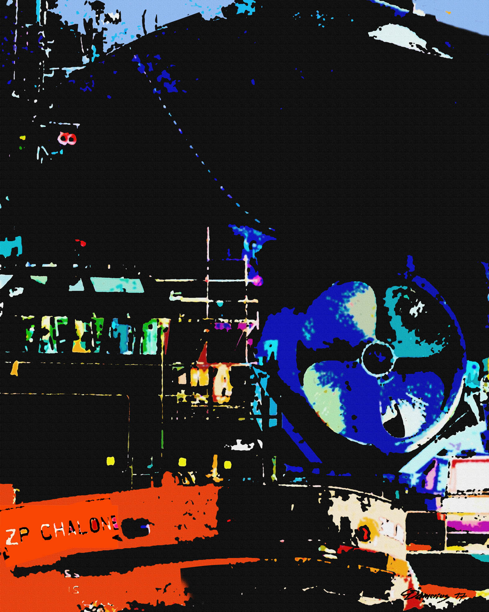 christian damerius,HAMBURGER HAFEN IM DOCK,KUNSTDRUCK,BILDER KUNSTDRUCKE HAFEN,KUNSTGALERIE HAMBURG CHRISTIAN DAMERIUS